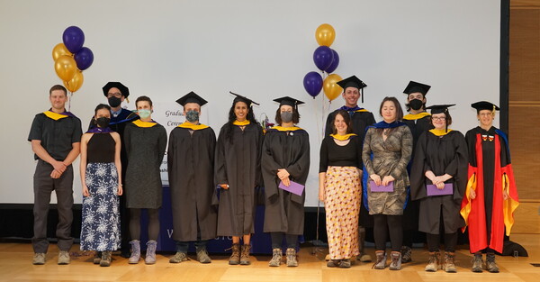 UW ESS Masters Students of 2022 Group Photo